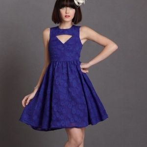 BHLDN Tracy Reese Keyhole Vim Dress